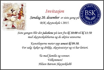 Juleshow 20. desember